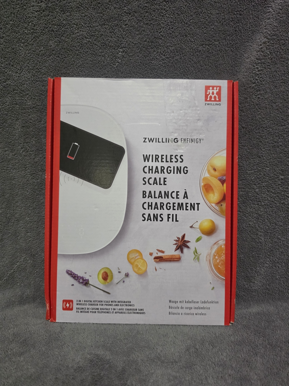 Zwilling Enfinigy Wireless Charging Kitchen Scale